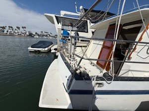 PACIFICA 30 Aft swim step