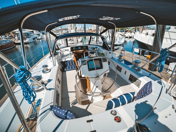 Cockpit from Aft Deck