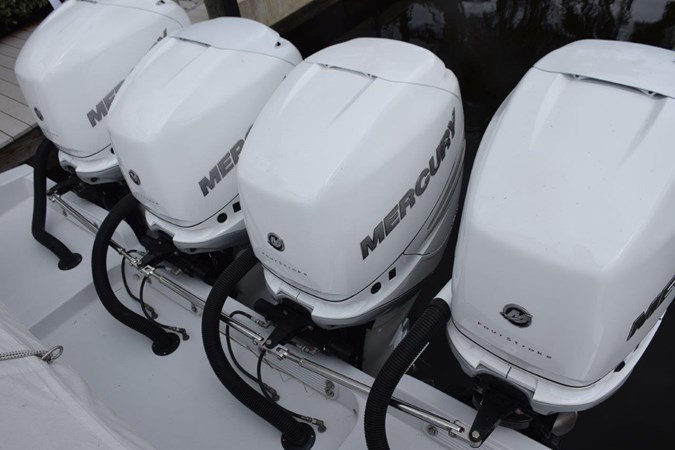 New 2023 quad 350hp Verados  