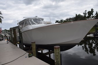 On the boat lift  