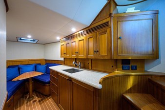 Cabin looking forward  