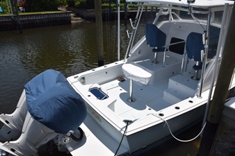 Dockside with canvas covers on