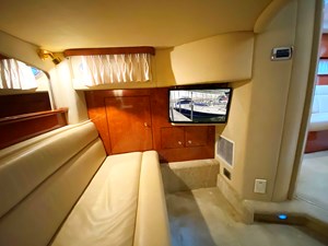 THE AMBER LEIGH 25 TV in the aft cabin