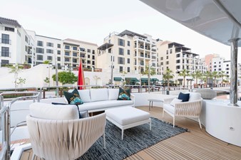 DXB 10 Upper deck aft seating area