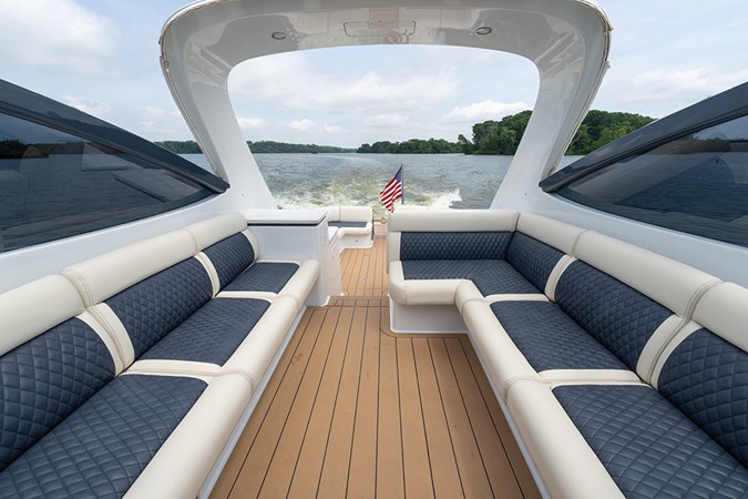 Upper salon looking aft
