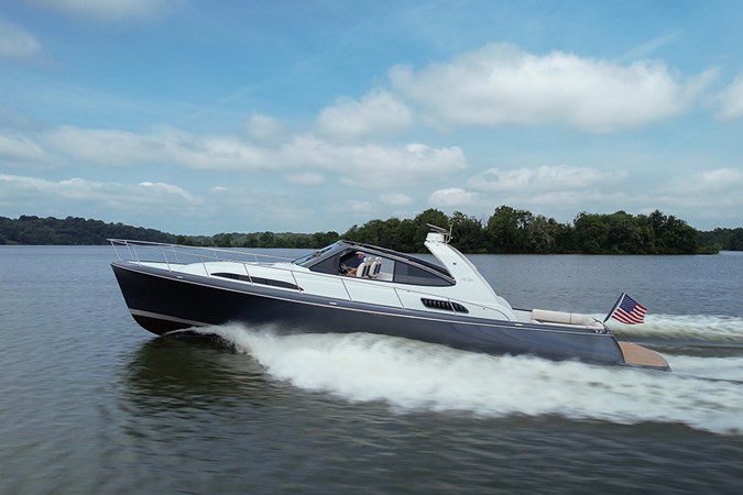 2019 Palm Beach Motor Yachts GT50 underway