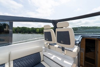 TCB 33 Companion seats at the helm