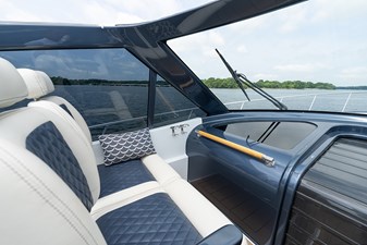 TCB 34 Companion seats at the helm