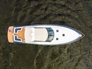 TCB 38 Aerial view with the top up
