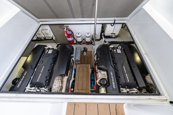 TCB 55 Engine compartment