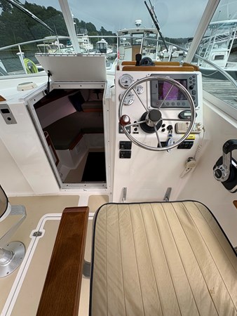 Helm and Companionway
