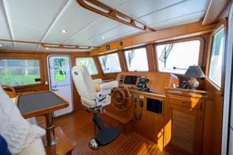 RUFOUS 9 Pilothouse looking to port