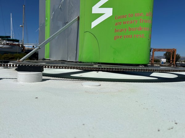 WING VIEW FROM TOP OF ROOF