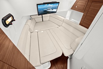 UNPLUGGED 37 Cabin opposing seating converted to berth