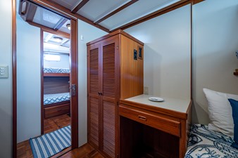 GRACE FULL LIVING 16 Starboard Guest Stateroom Looking to Port Stateroom