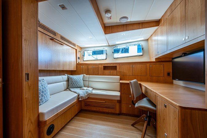 Convertible Settee and Pullman Berth Above