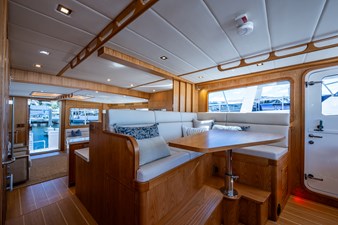 MER-SEA 10 Pilothouse Settee That Converts Into Double Berth