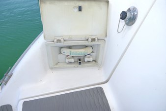 THUMPER 67 Transom shower
