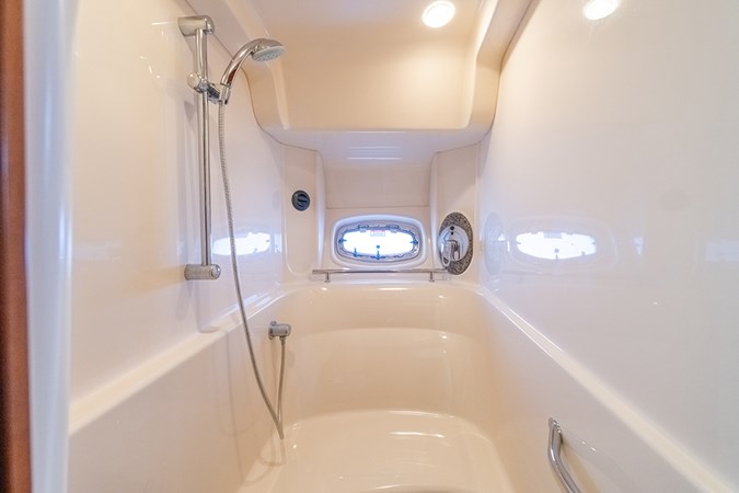 Master shower