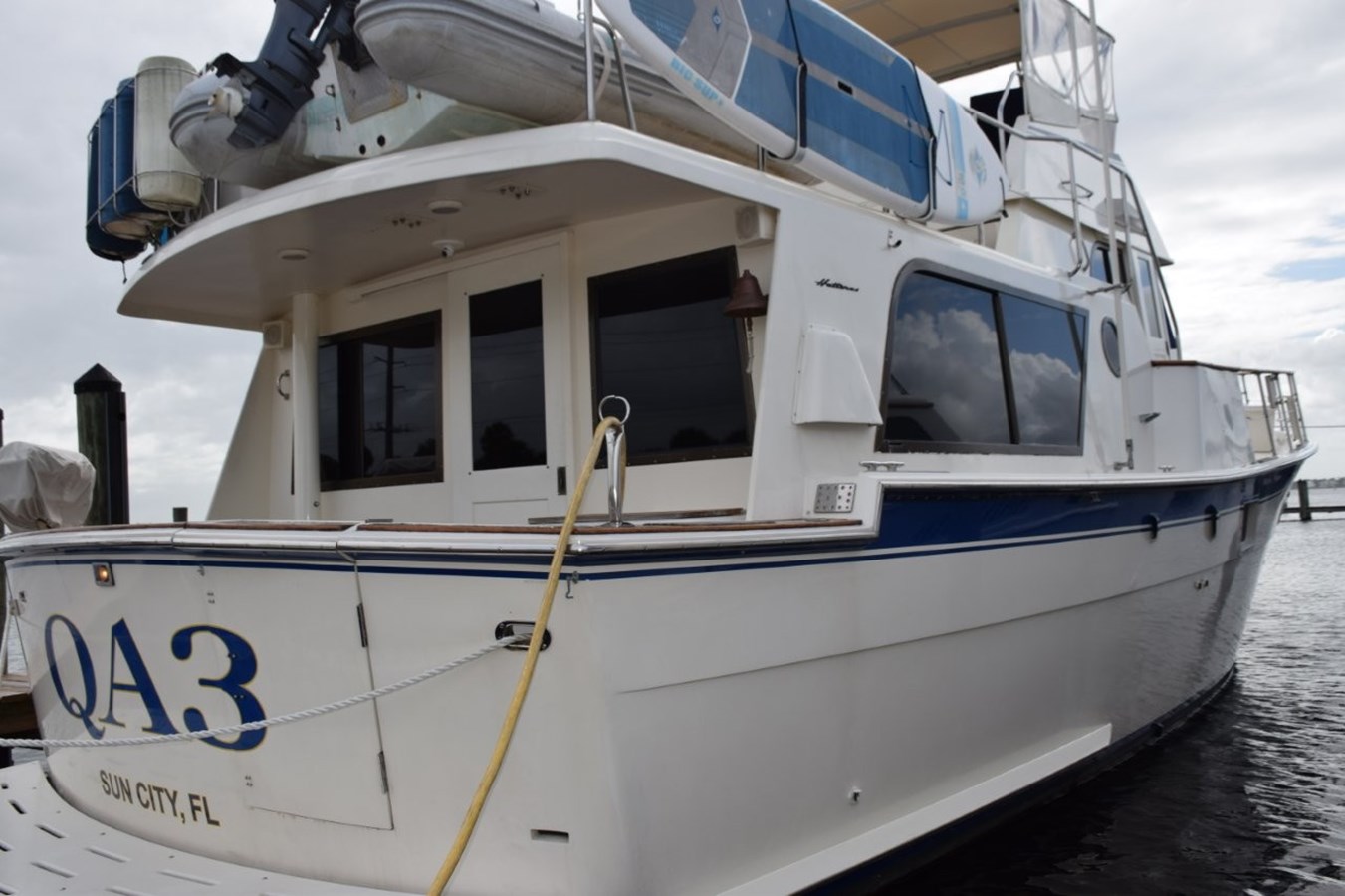 Dockside - water level view