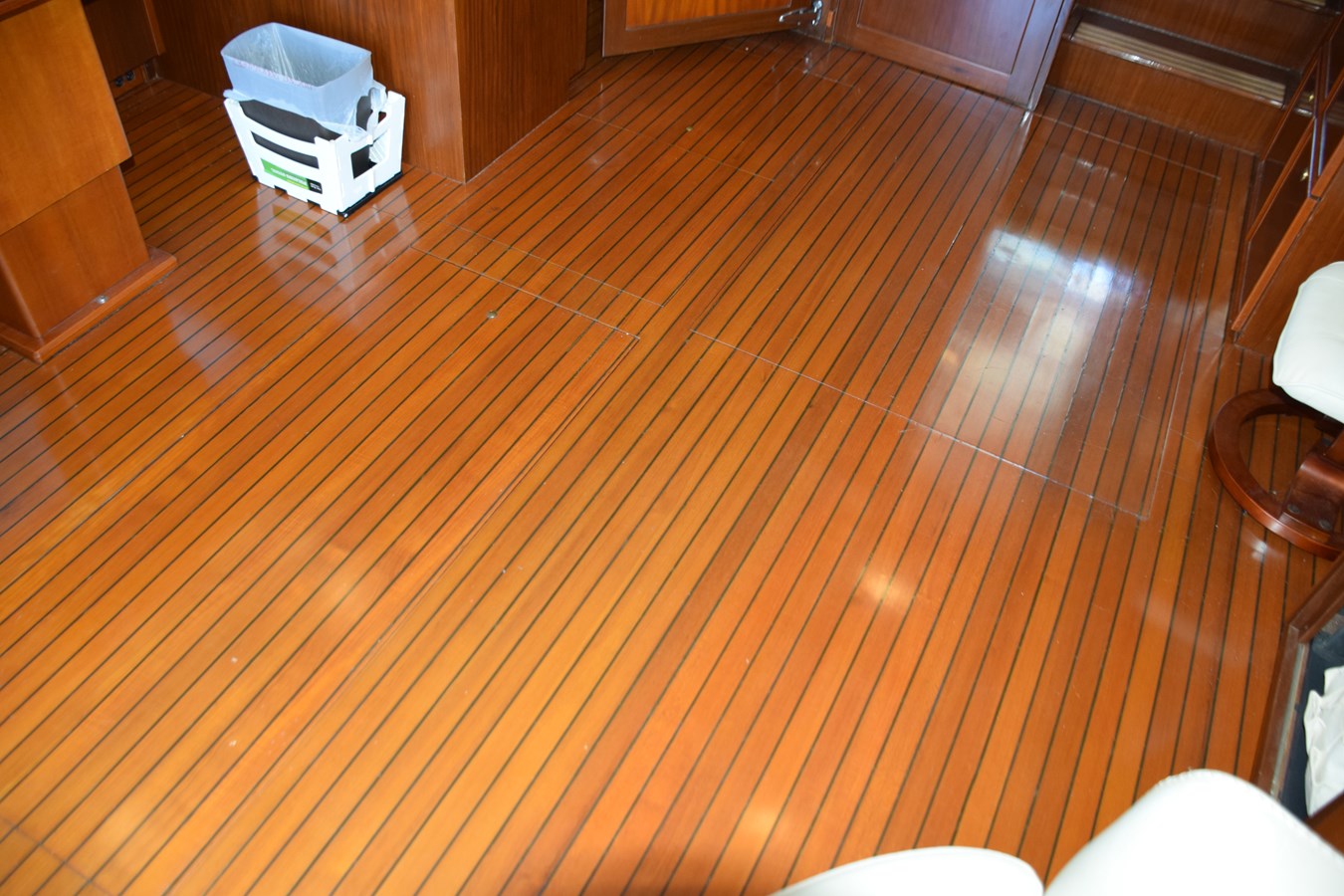 Custom teak sole