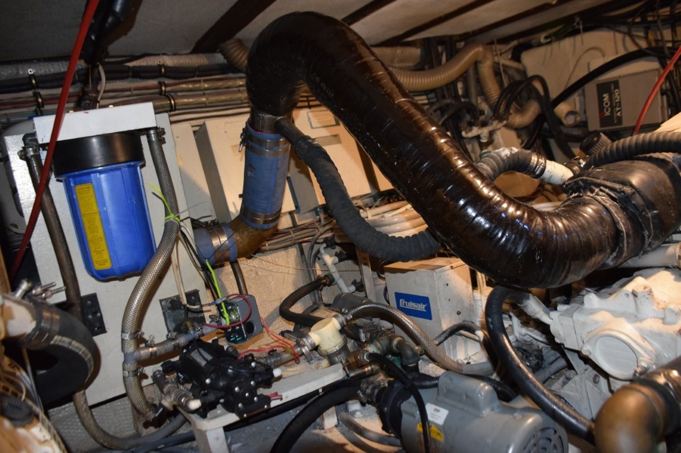 Updated exhaust risers