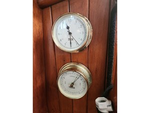 HEURE BLEUE 35 Clock and barometer