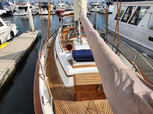HEURE BLEUE 54 Staysail boom