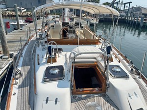 BEAU GESTE 14 Little Harbor 60, BEAU GESTE, Aft Deck Forward