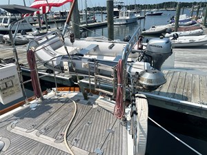 BEAU GESTE 16 Little Harbor 60, BEAU GESTE, Davits