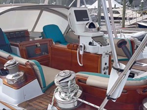 MALAMOK 8 MALAMOK, Little Harbor 46 Cockpit