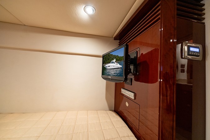 Guest stateroom entertainment center