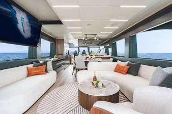 ES88 1 Salon with orange pillows