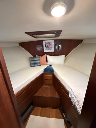 Lanai forward stateroom with V-berth accommodation