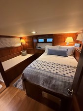 LANAI 12 Lanai aft owner stateroom with classic Hatteras joinery