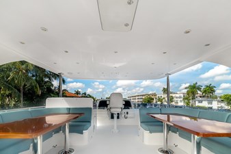 Flybridge looking forward