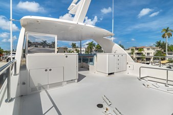 Boat deck cabinets