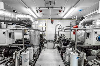Engine room looking forward