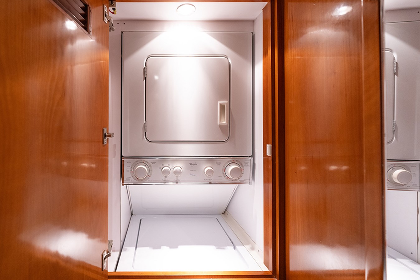 Washer and dryer