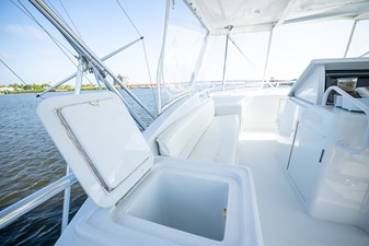FRIENDSHIP 49 Storage at the flybridge
