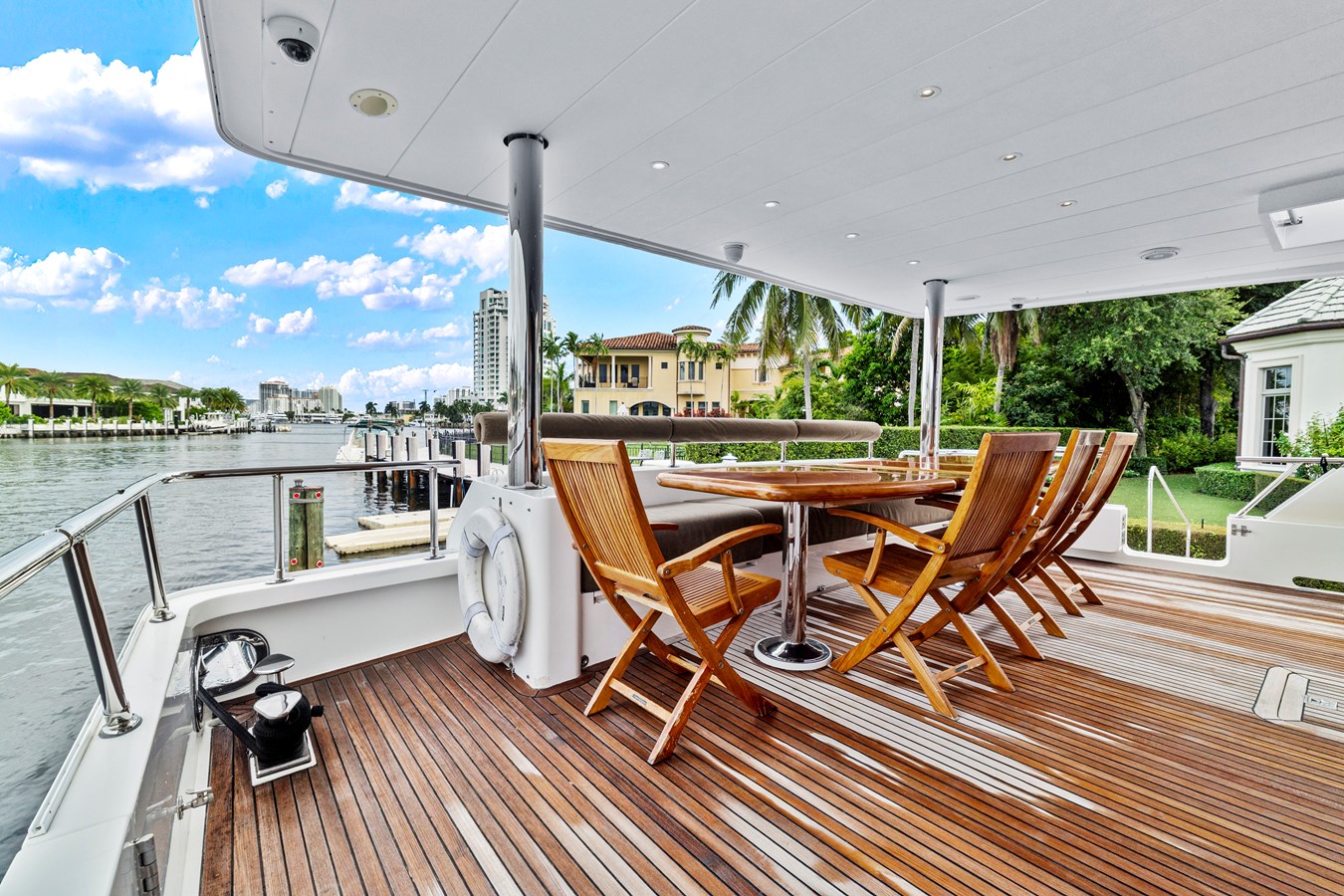 Aft deck