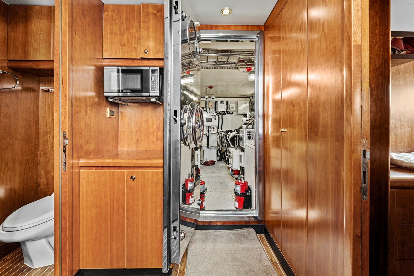 Engine room access