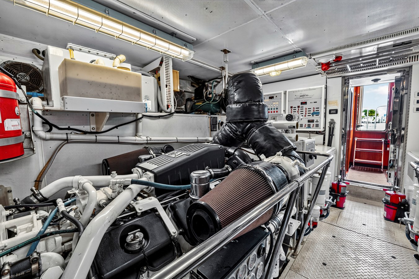 Starboard engine
