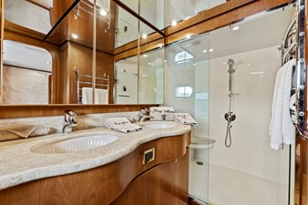 Master head and shower