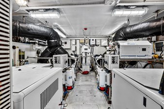 Engine room looking forward