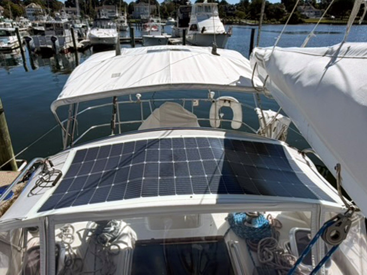 Dodger and Solar Panels Detail