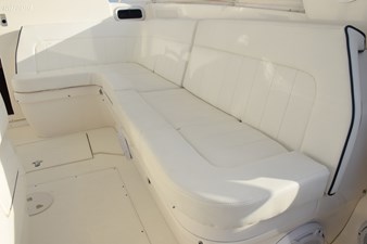 Starboard side lounge seat