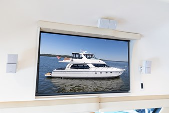 TV at the pilothouse
