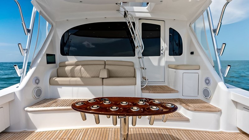 Aft Deck with Seating Area