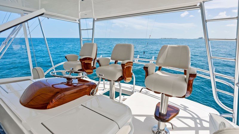 Flybridge Helm with Seating
